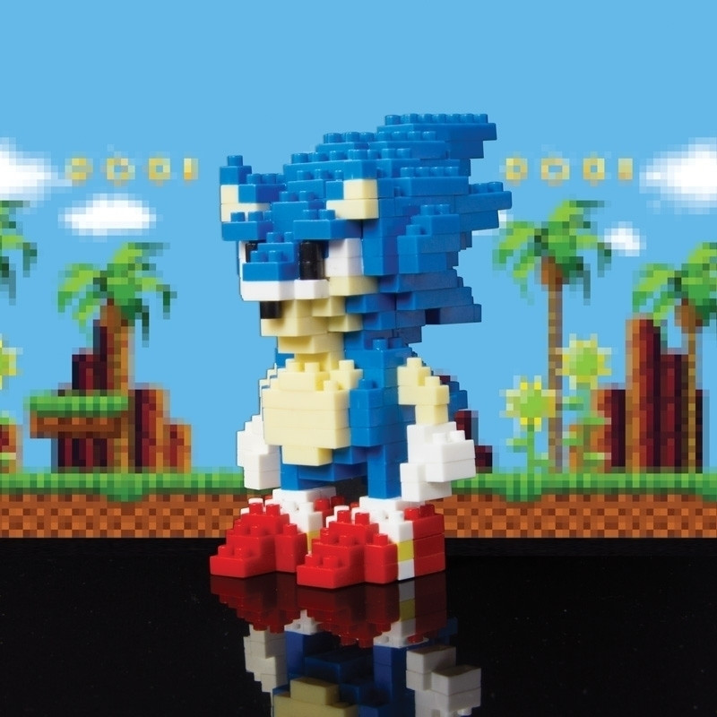 Image of Sonic the Hedgehog Pixel Bricks - Sonic