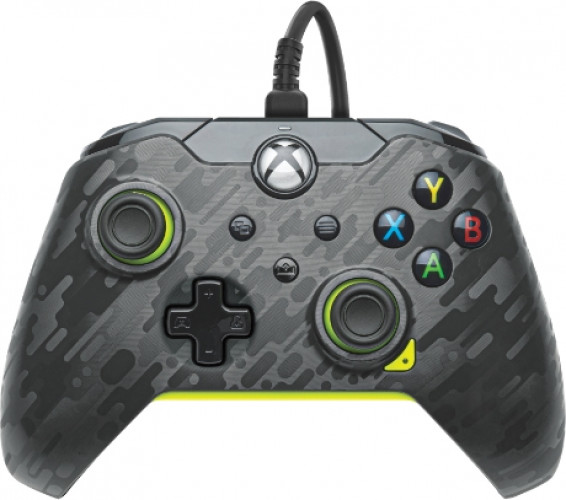 PDP Wired Controller - Electric Carbon