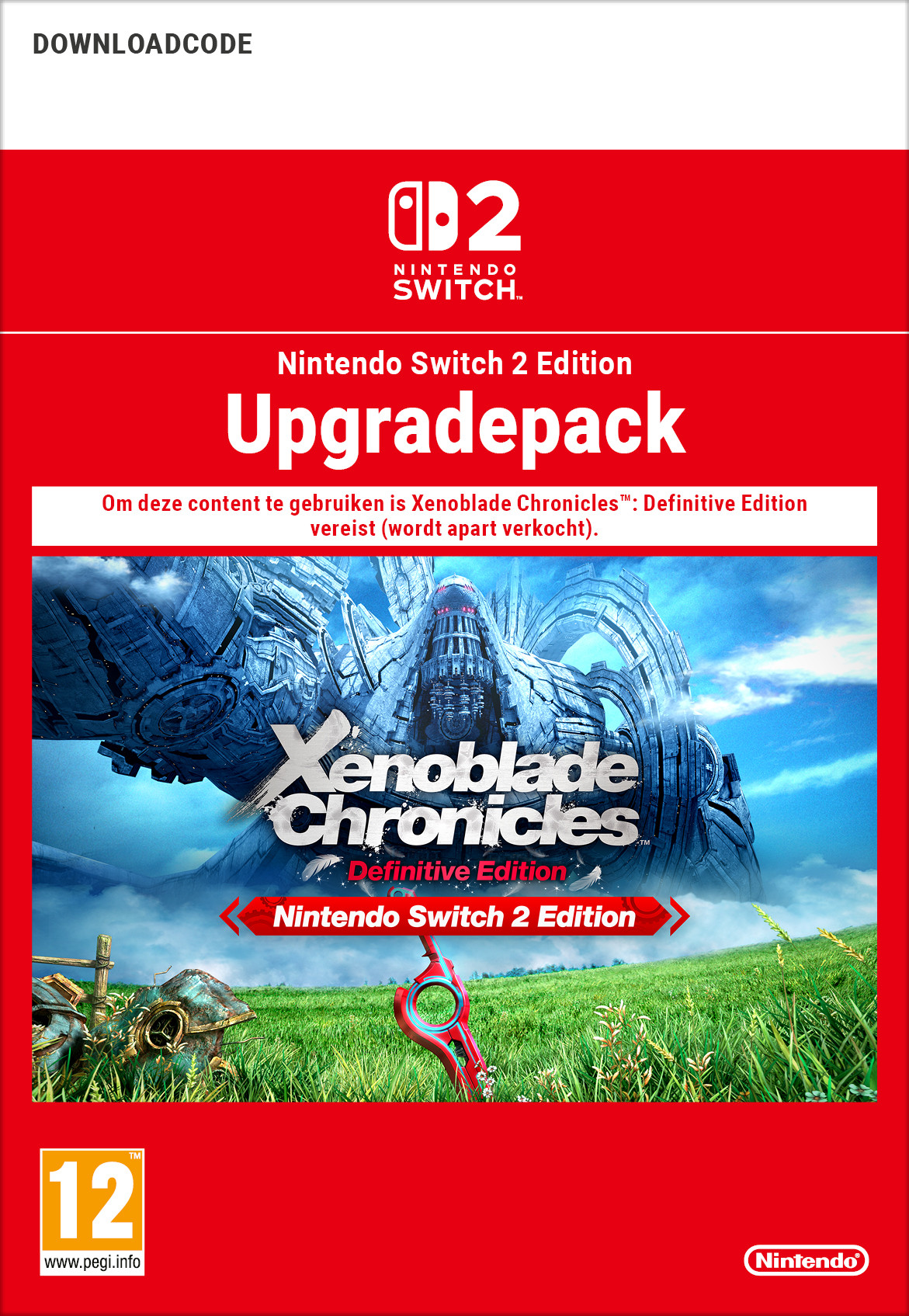 Xenoblade Chronicles: Definitive Edition NS2 Edition Upgrade Pack