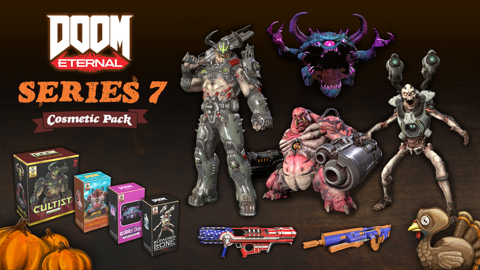 AOC DOOM Eternal: Series Seven Cosmetic Pack DLC (extra content)