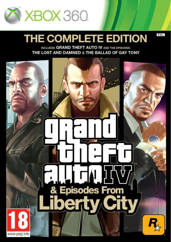 Image of Grand Theft Auto The Complete Edition (GTA 4 + Episodes from Liberty City)