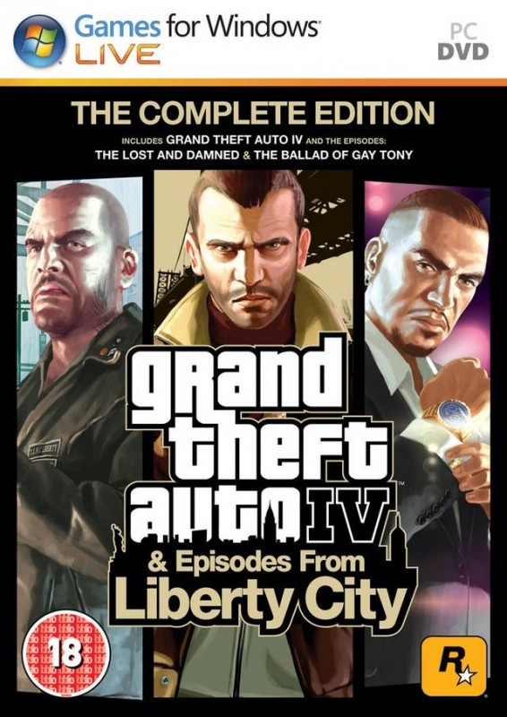 Grand Theft Auto The Complete Edition (GTA 4 + Episodes from Liberty City)