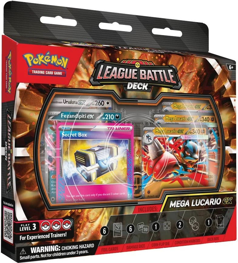Pokemon TCG League Battle Deck - Mega Lucario EX