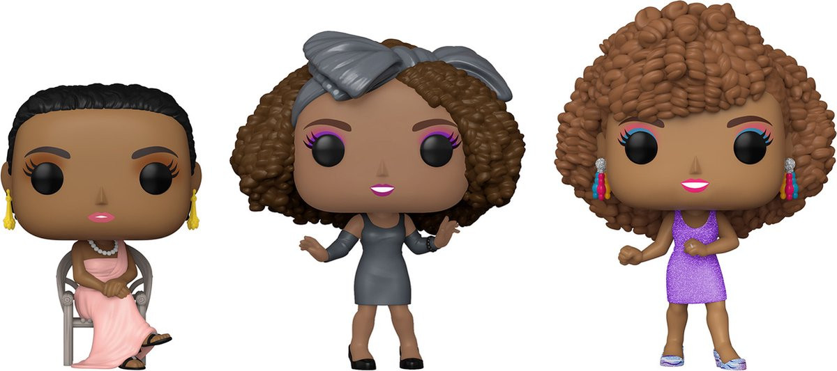 Whitney Houston Funko Pop Vinyl: Whitney Houston Diamond Collection 3-Pack afbeelding