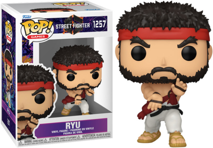 Street Fighter 6 Funko Pop Vinyl: Ryu (1257)