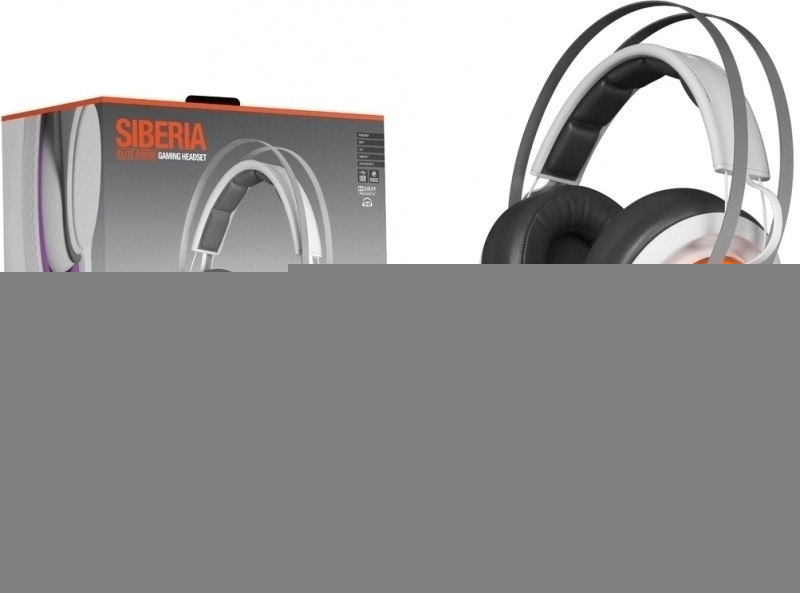 Image of SteelSeries Siberia Elite Prism Gaming Headset (White)