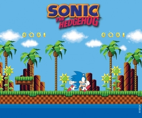 Image of Sonic the Hedgehog Green Hills Mouse Mat