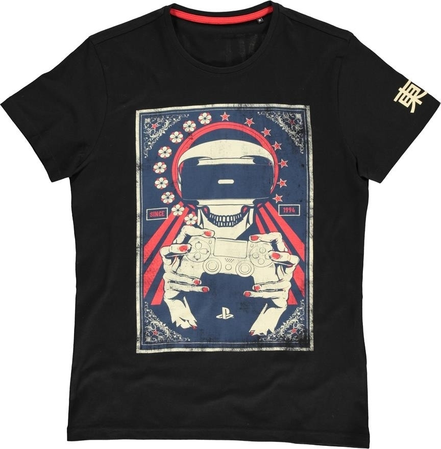 Sony - Playstation - VR Skull Men's T-shirt