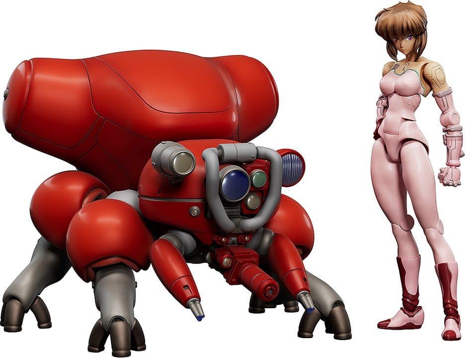 Ghost in the Shell PLAMAX minimum factory Plastic Model Kit - Motoko Kusanagi with Fuchikoma