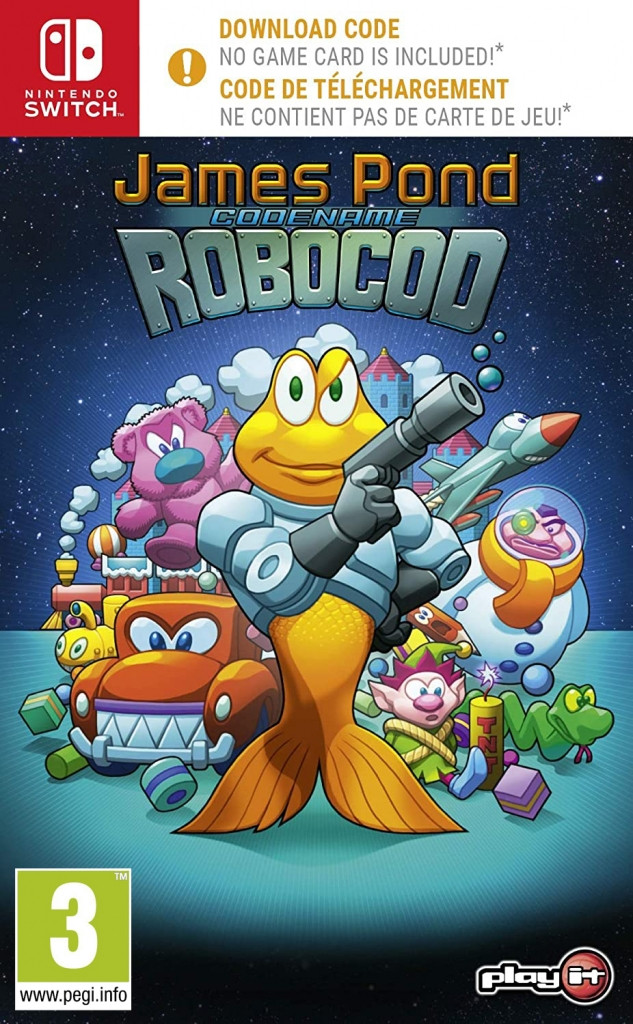 James Pond Codename Robocod (Code in a Box)