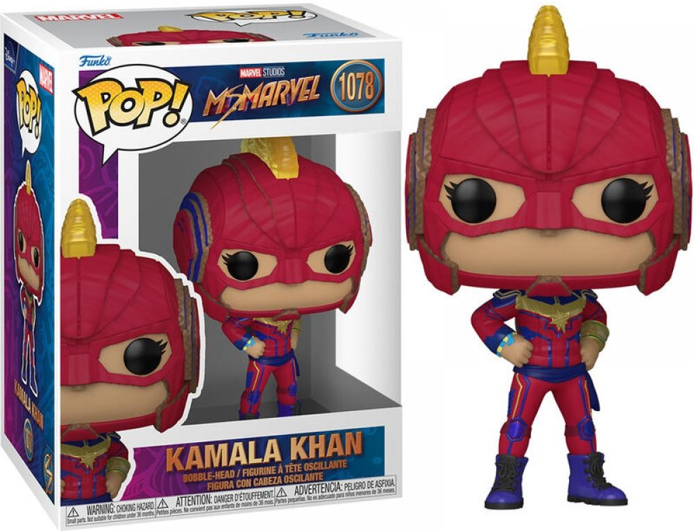 Miss Marvel Funko Pop Vinyl: Kamala Khan afbeelding