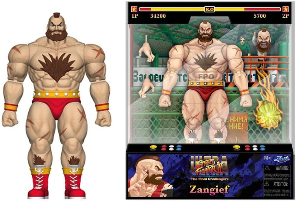 Ultra Street Fighter II: The Final Challengers Action Figure - Zangief