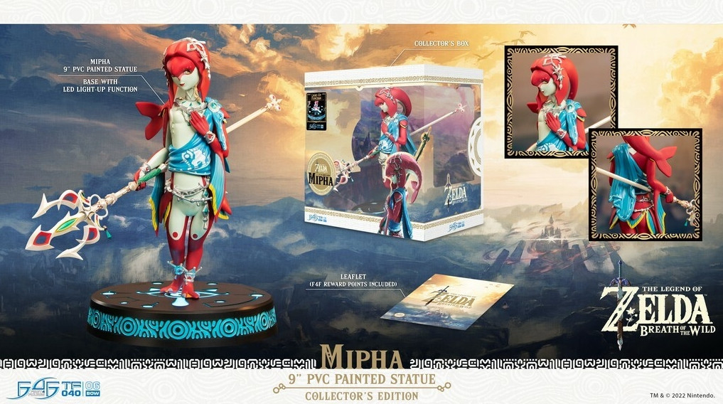 Zelda: Breath of the Wild - Mipha Collector's Edition 21 cm PVC Statue