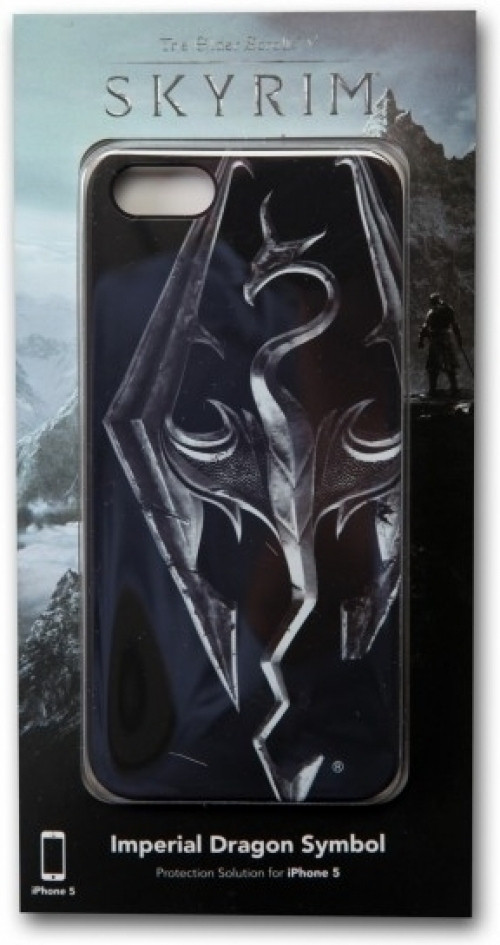 Skyrim iPhone 5 Case Dragon Symbol