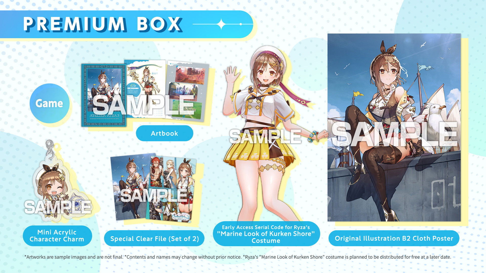 Koei Tecmo Atelier Ryza 3 Alchemist of the End & the Secret Key Premium Box