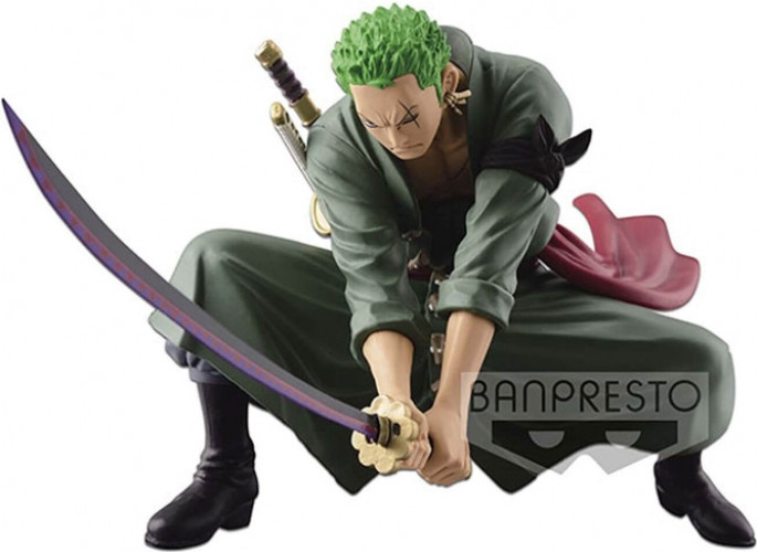 One Piece SCultures Big Banpresto Figure Colosseum 4 Vol.3 Zoro Figure 13cm