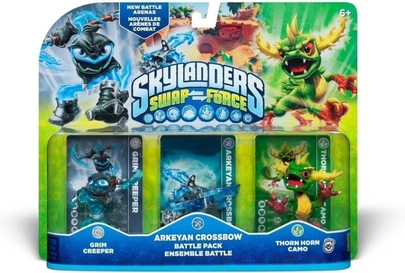Skylanders Swap Force Battle Pack 2 (Grim Creeper, Thorn Horn Camo, Ballista)