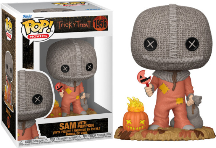 Trick 'r Treat Funko Pop Vinyl: Sam with Pumpkin afbeelding