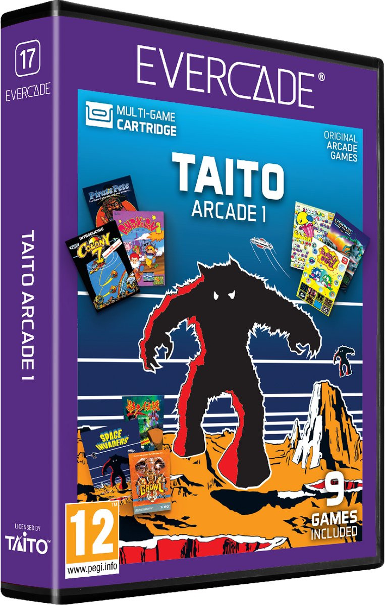 Evercade Taito Arcade 1 afbeelding