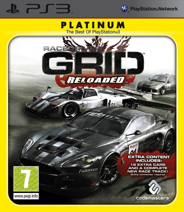 Image of Race Driver Grid Reloaded (platinum)