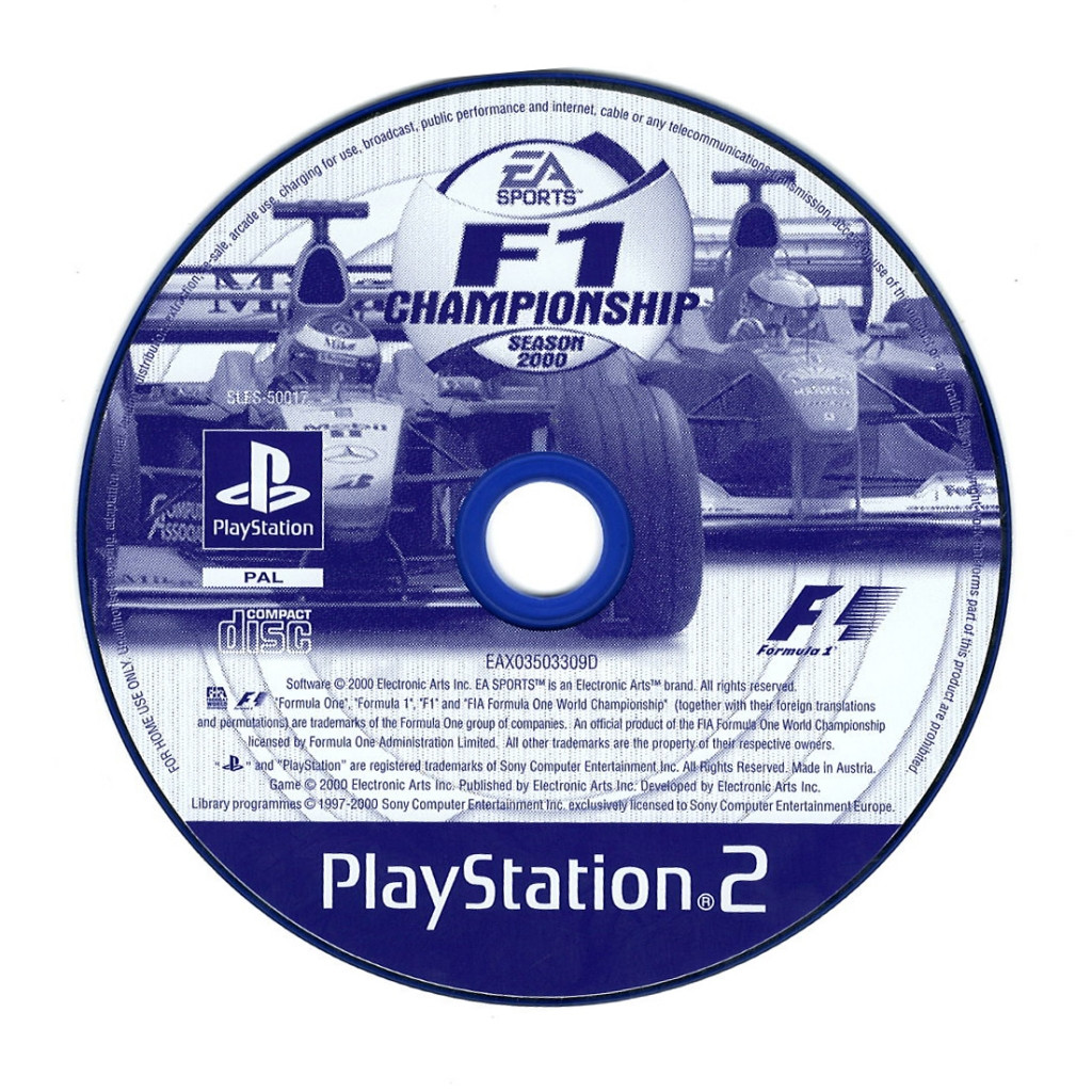 F1 Championship Season 2000 (losse disc)