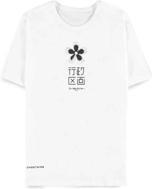 GhostWire Tokyo - White Men's Short Sleeved T-shirt afbeelding