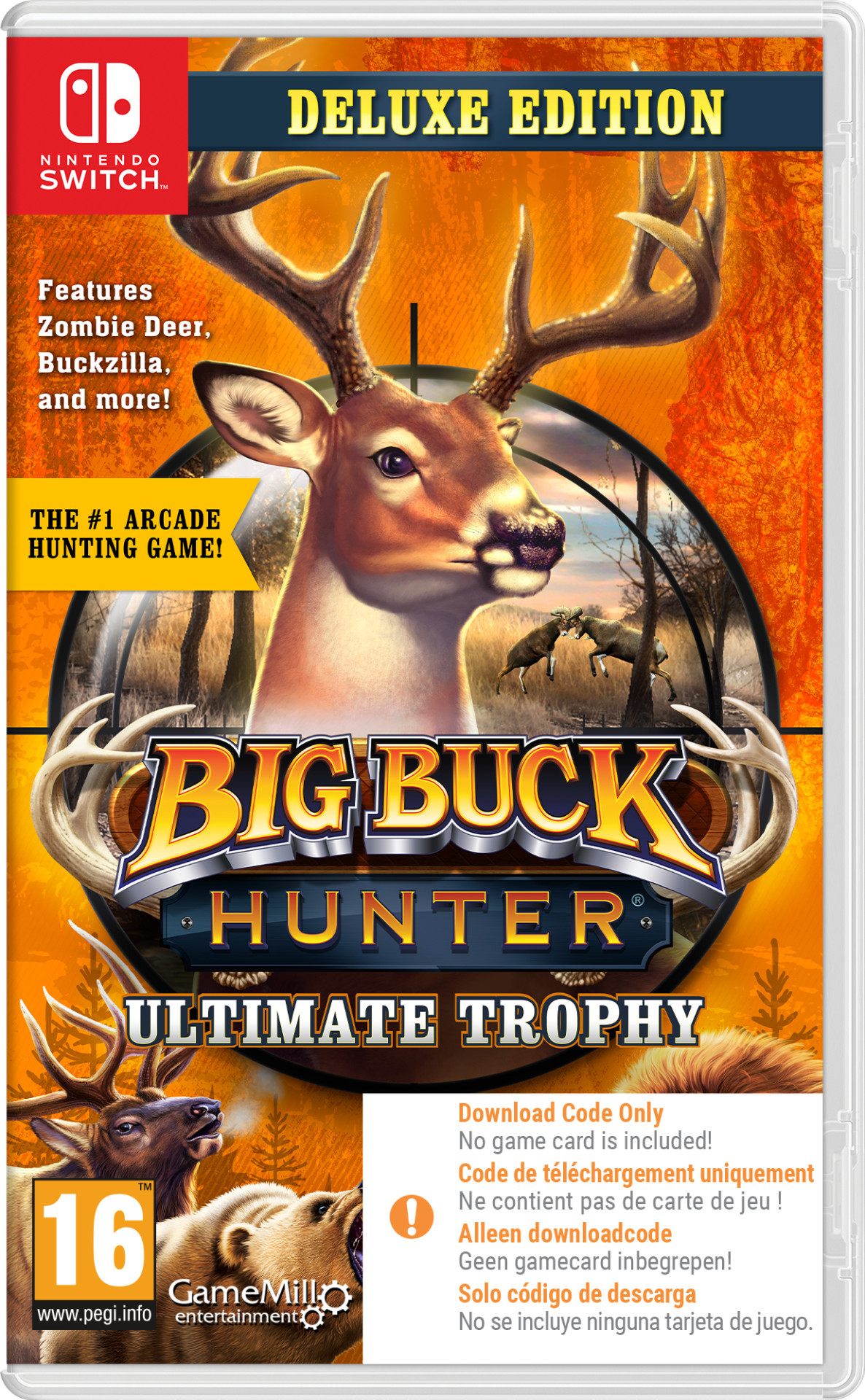 GameMill Entertainment Big Buck Hunter Ultimate Trophy Deluxe Edition (Code in a Box)