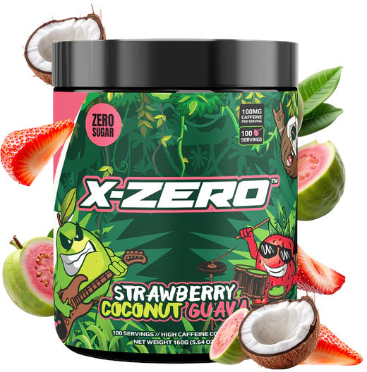 X-Gamer 160g X-Zero Formula - Strawberry Coco Guava