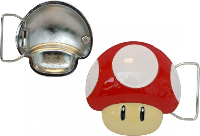 Image of Nintendo - Nintendo Classic Mushroom Buckle