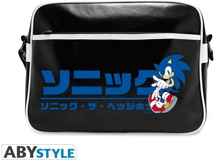 Abystyle Sonic Messenger Bag Japanese Logo abystyle kopen in de aanbieding