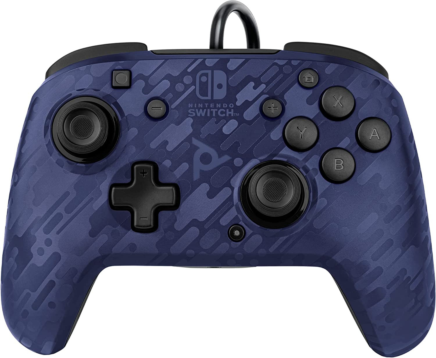 PDP Faceoff Deluxe+ Audio Wired Controller - Blue Camo