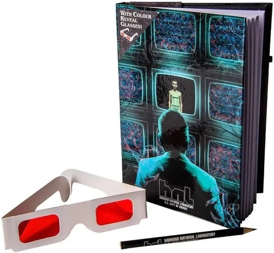 Stranger Things: Hawkins Lab Notebook And Pencil Set afbeelding