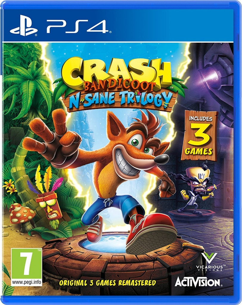 Crash Bandicoot: NSane Trilogy - PlayStation 4