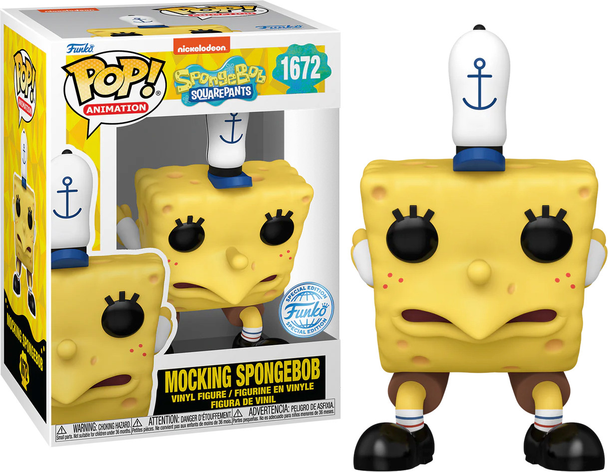 Spongebob Squarepants Funko Pop Vinyl: Mocking Spongebob afbeelding