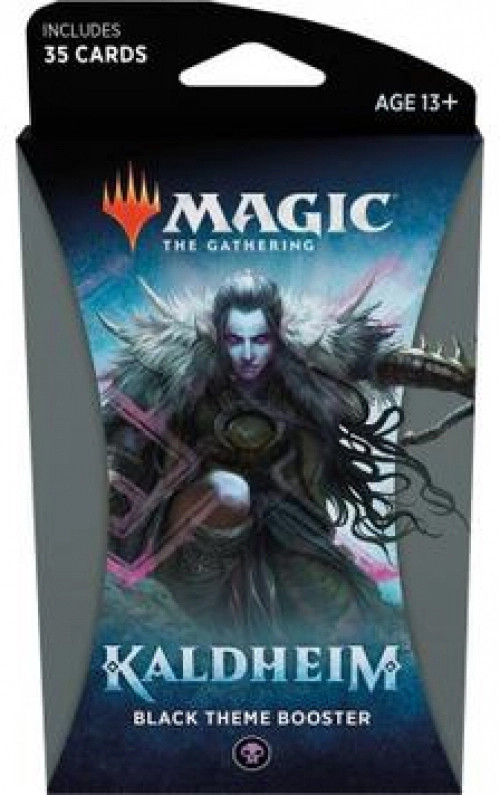 Magic the Gathering TCG Kaldheim Theme Booster - Black
