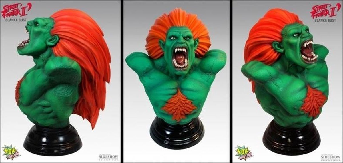 Street Fighter Blanka Bust