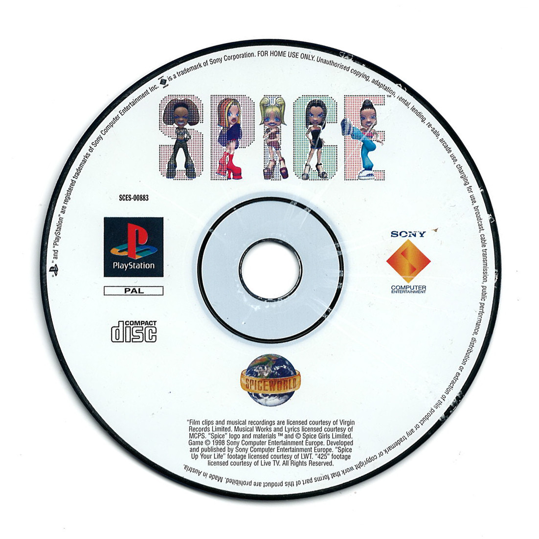 Spice World (losse disc)