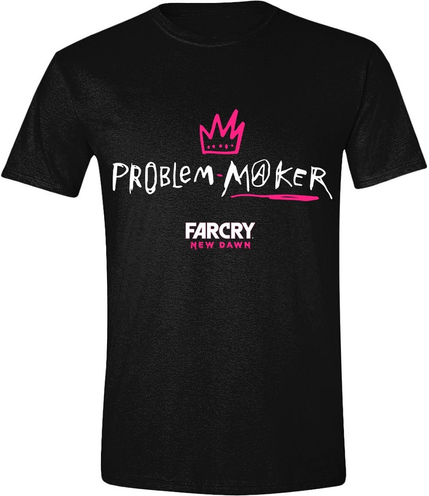 Far Cry New Dawn - Problem Maker Men T-Shirt Black