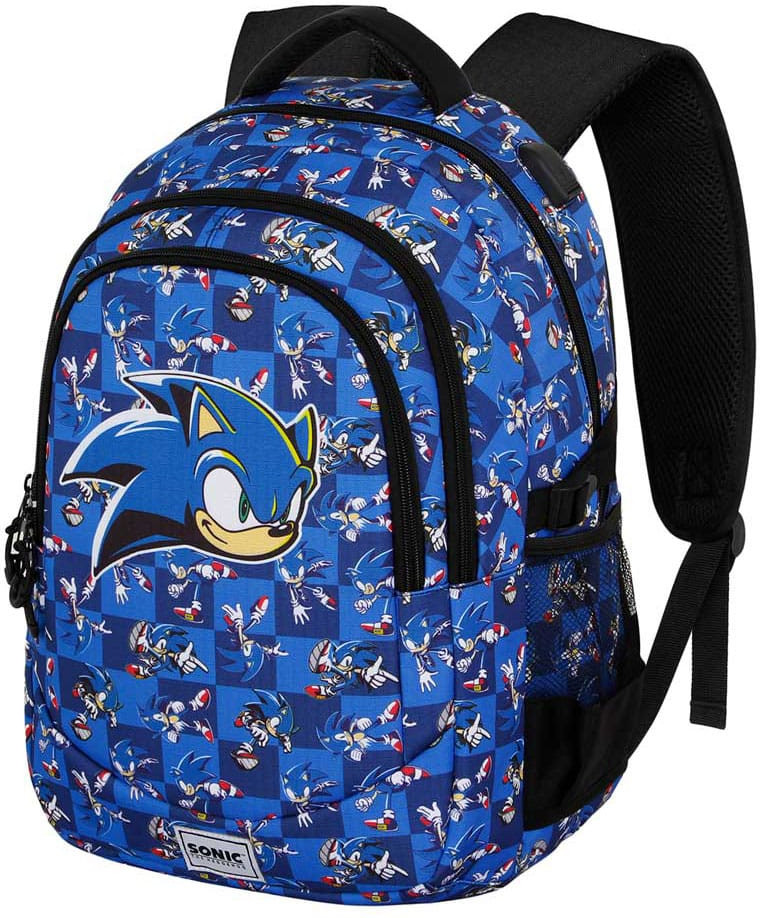 Sonic The Hedgehog Backpack - Sonic Pattern afbeelding