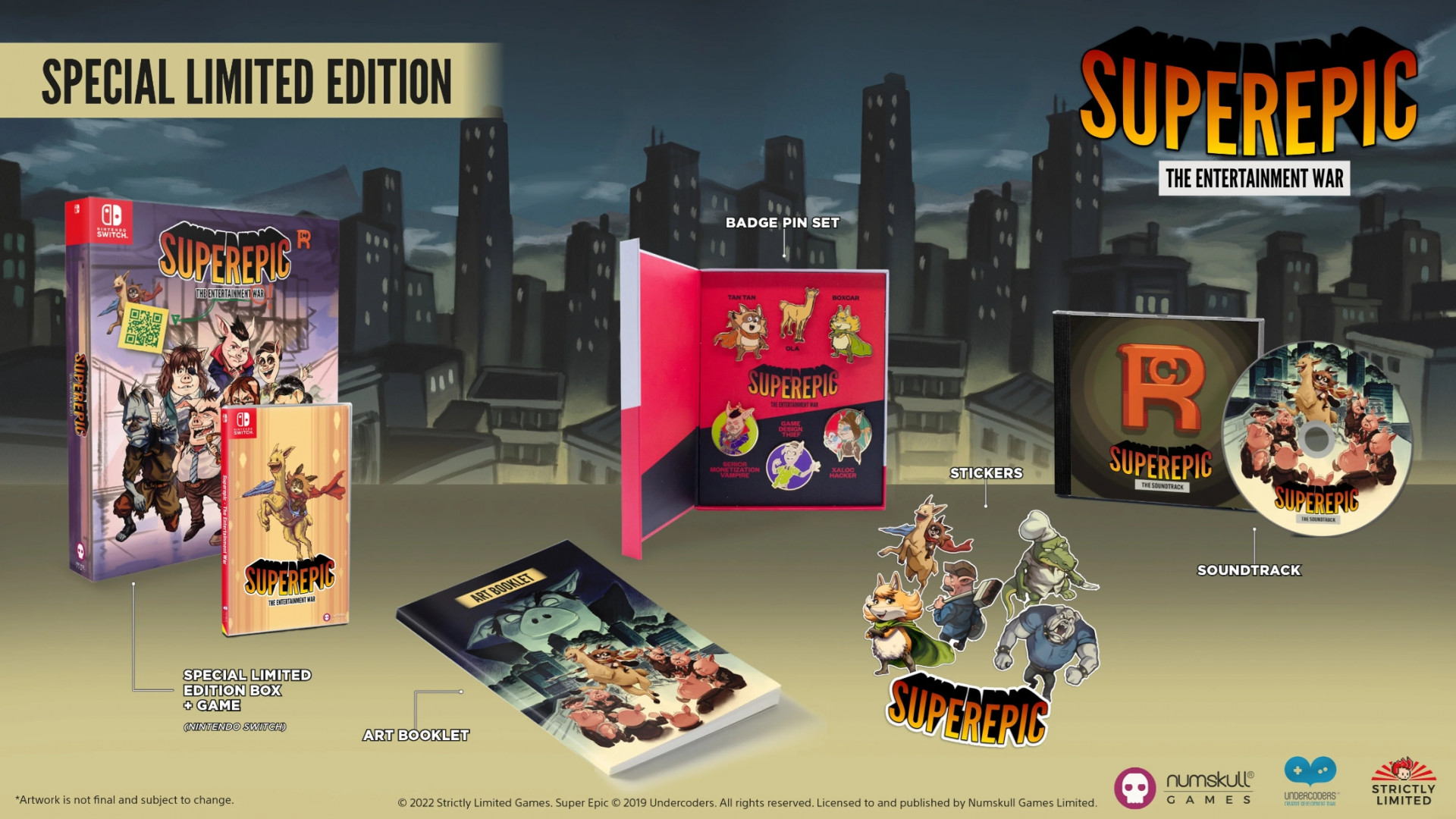 SuperEpic the Entertainment War Special Limited Edition afbeelding