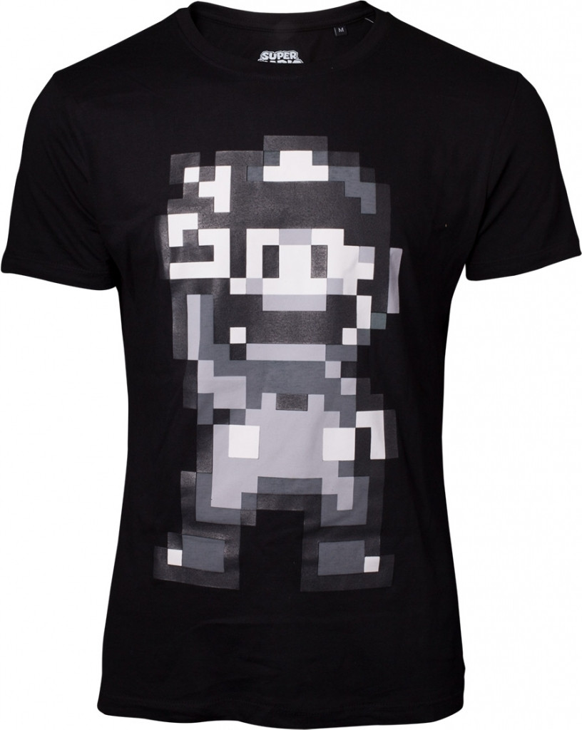 Difuzedbioworld Nintendo 16 Bit Mario Peace Mens T Shirt difuzedbioworld kopen in de aanbieding