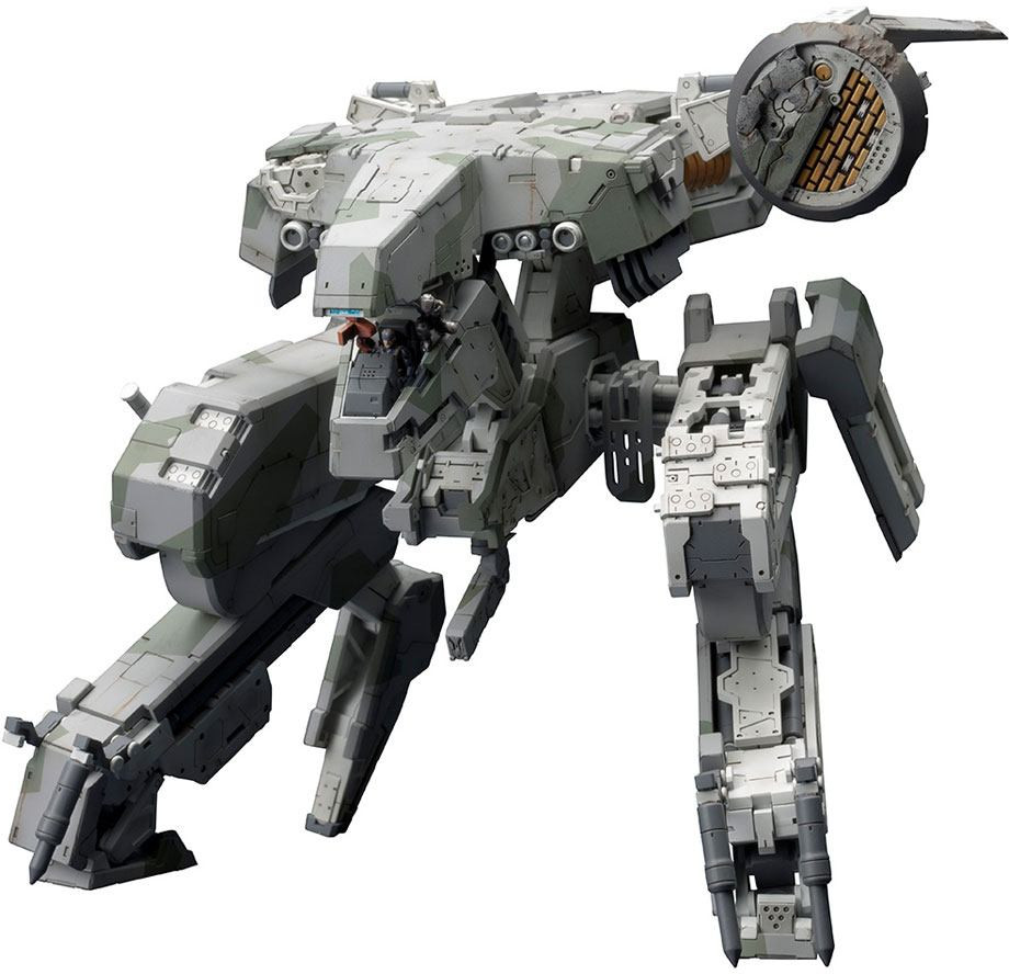 Metal Gear Solid 4 Plastic Model Kit 1/100 - Metal Gear Rex MGS 4 Version afbeelding