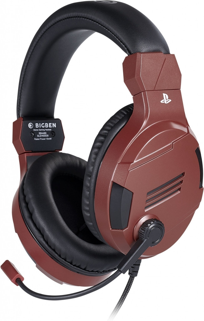 Big Ben Stereo Gaming Headset V3 - Red (Official Sony License)