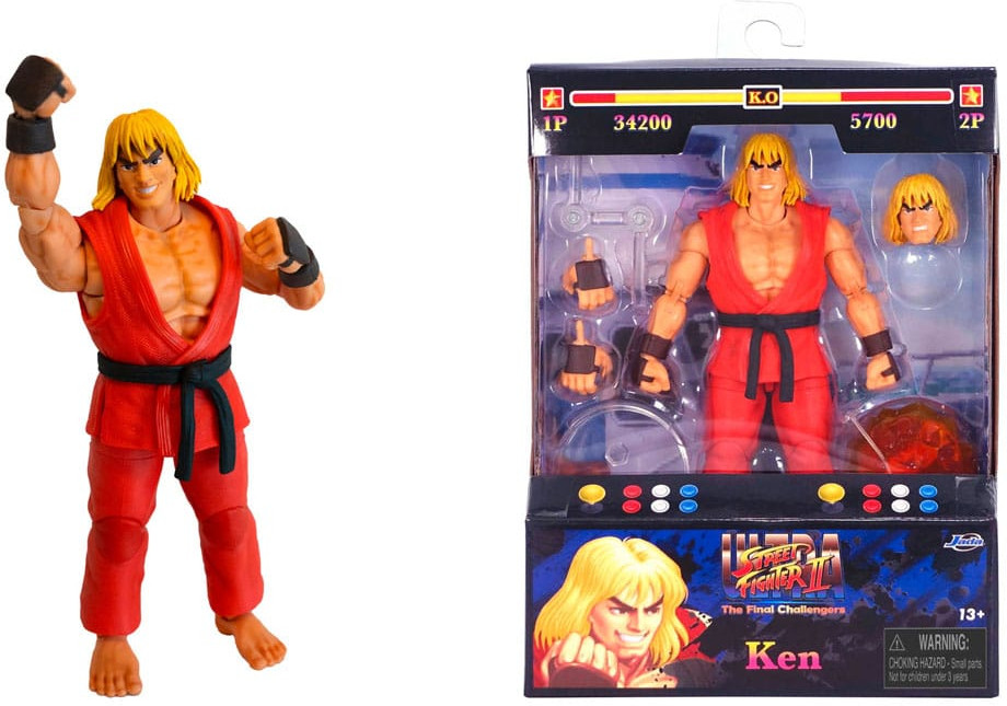 Ultra Street Fighter II: The Final Challengers Action Figure - Ken