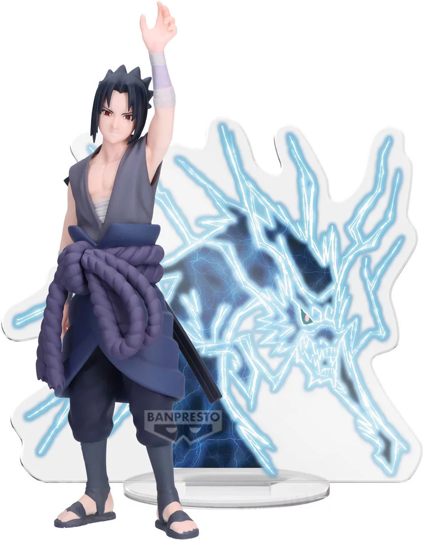 Naruto Shippuden Panel Spectacle Figure - Uchiha Sasuke (Lightning From Heaven) afbeelding