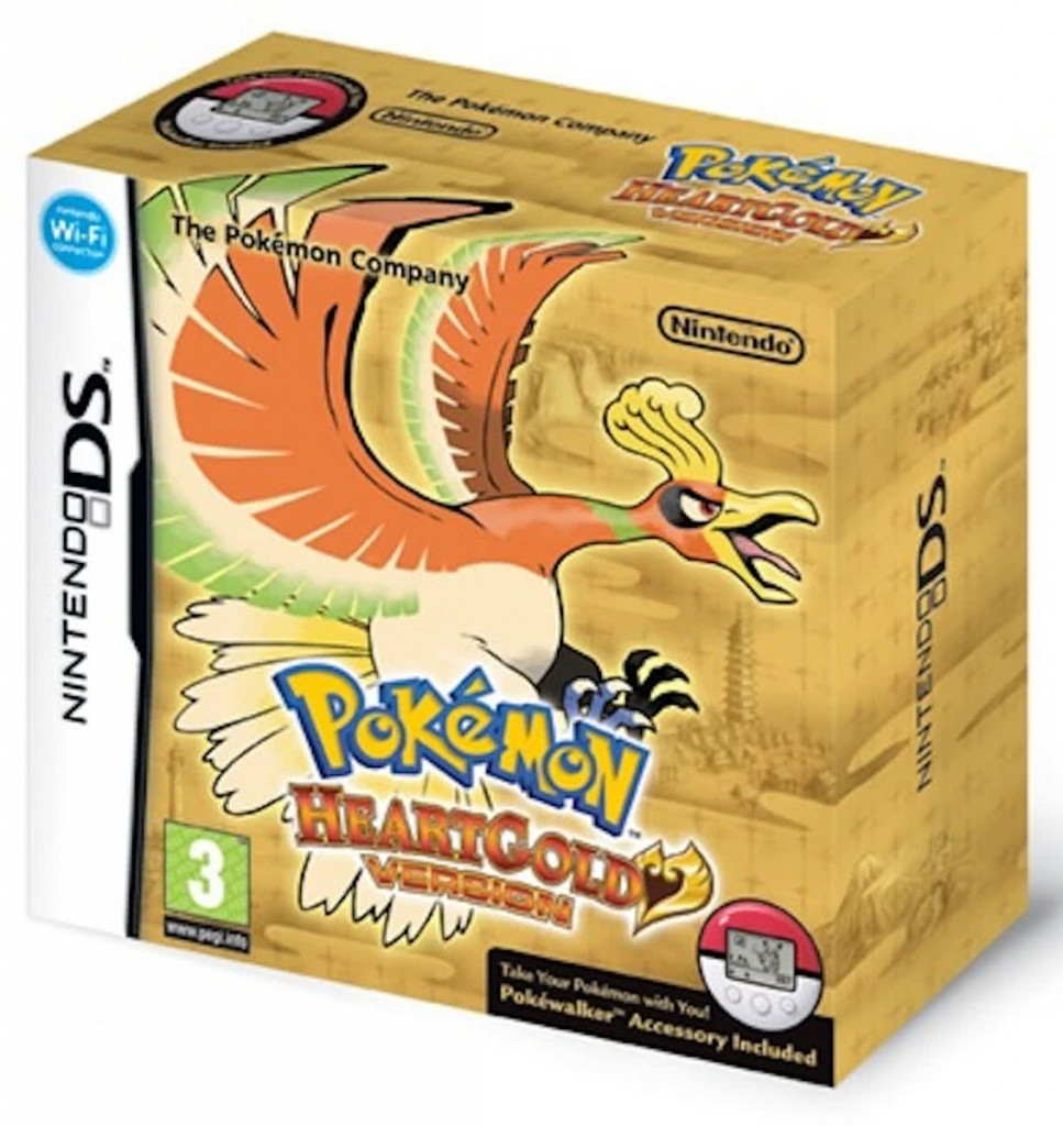 Pokemon HeartGold Version Boxed (incl. Pokewalker)