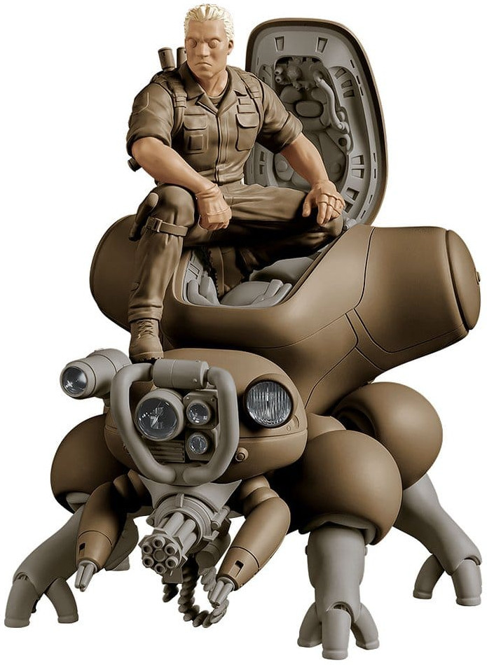 Ghost in the Shell PLAMAX minimum factory Plastic Model Kit - Batou with Fuchikoma