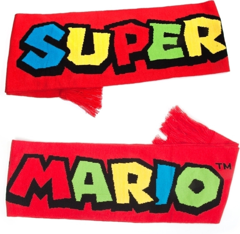 Difuzedbioworld Nintendo Super Mario Scarf difuzedbioworld kopen in de aanbieding