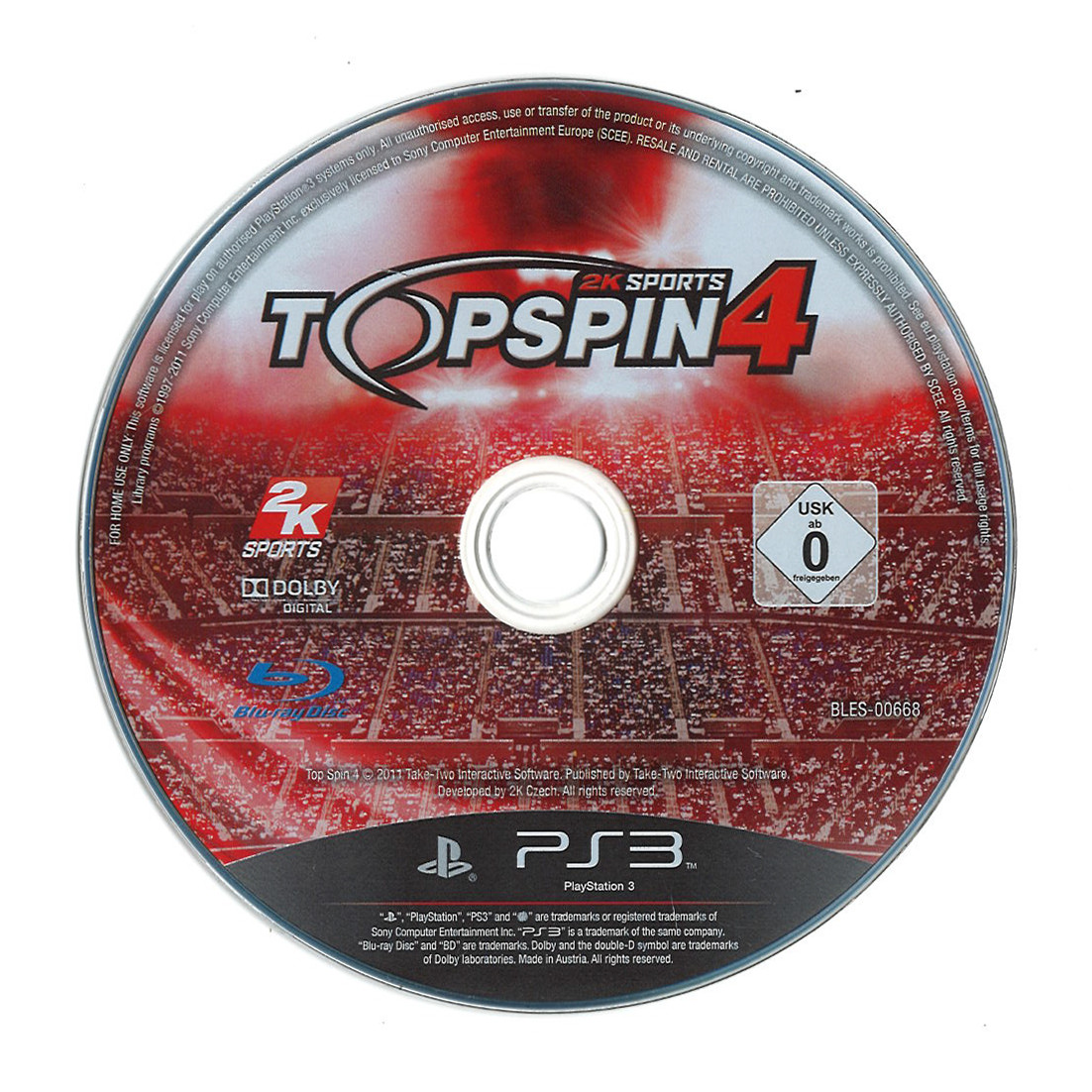 Top Spin 4 (losse disc)