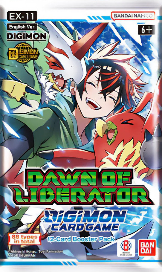 Digimon TCG EX-11 Dawn of Liberator Booster Pack